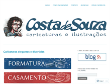 Tablet Screenshot of costadesouza.com